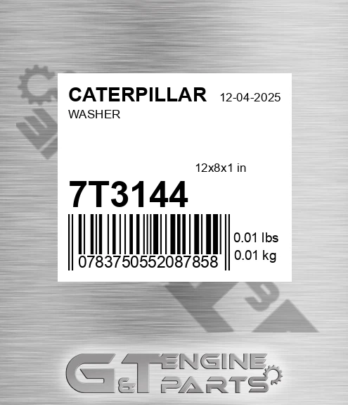 7T-3144 Washer