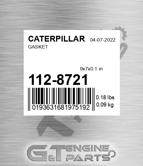 112-8721 Gasket