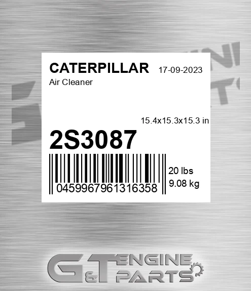 2S3087 Air Cleaner for CATERPILLAR