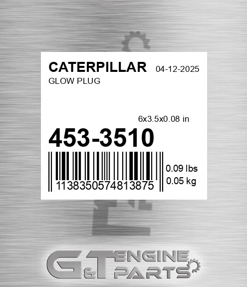 453-3510 Glow Plug