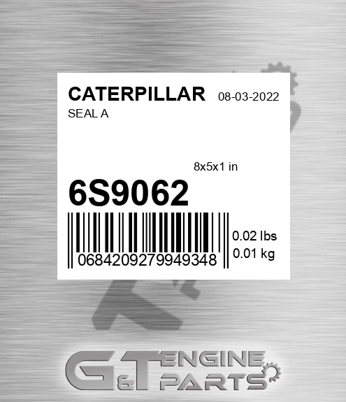 6S9062 Seal A for CATERPILLAR