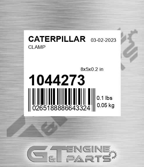 1044273 Clamp for CATERPILLAR