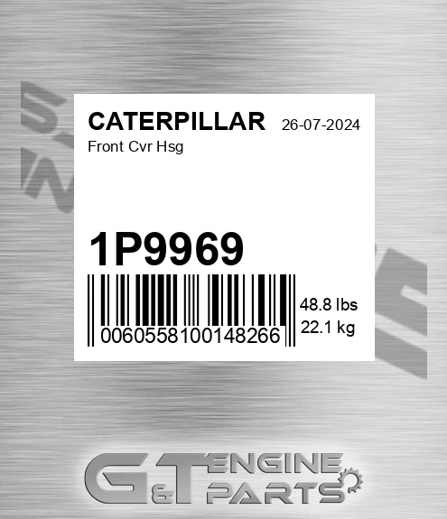1P9969 Front Cvr Hsg for CATERPILLAR