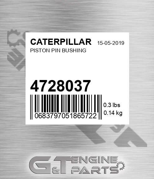 472-8037 Piston Pin Bushing