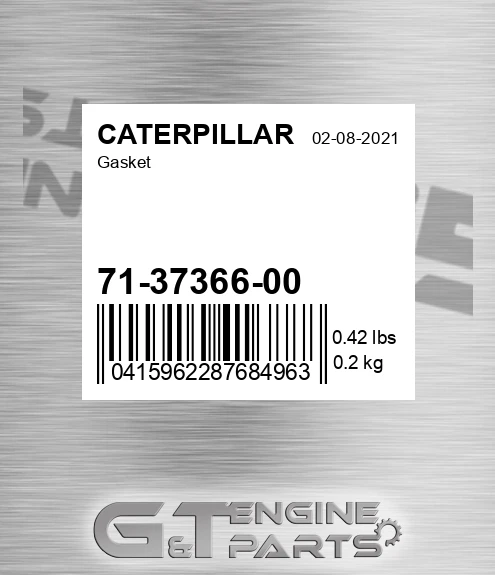 71-37366-00 Gasket for CATERPILLAR