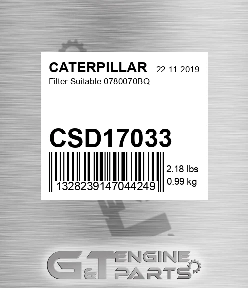 CSD17033 Filter Suitable 0780070bq