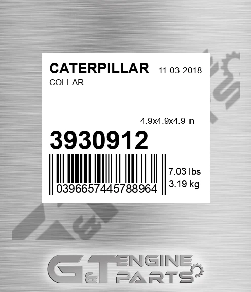 393-0912 CATERPILLAR Collar
