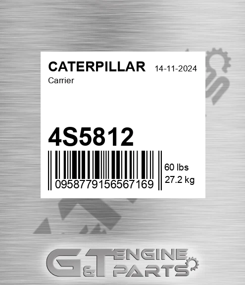 4S5812 Carrier for CATERPILLAR