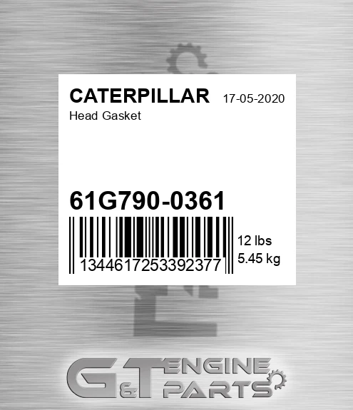 61G790-0361 Head Gasket