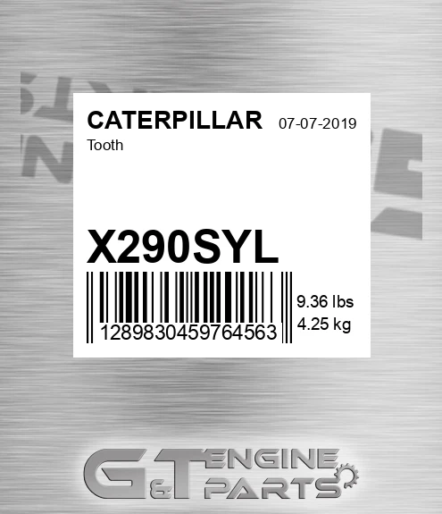 X290SYL Tooth for CATERPILLAR