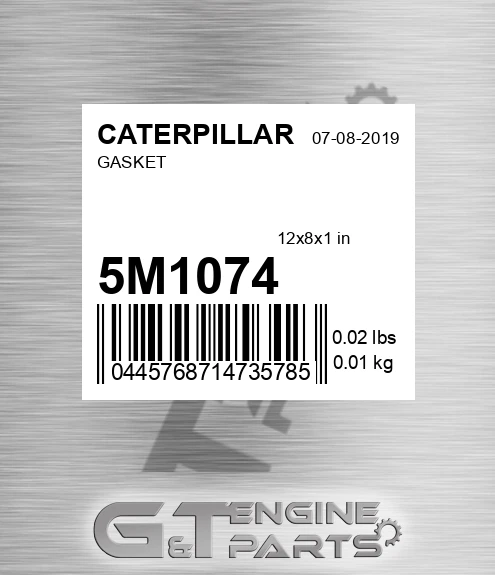 5M1074 Gasket