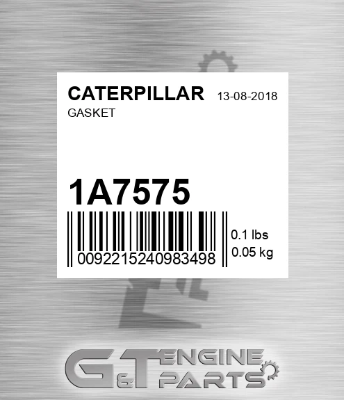 1A7575 Gasket
