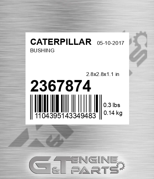 2367874 CATERPILLAR Bushing
