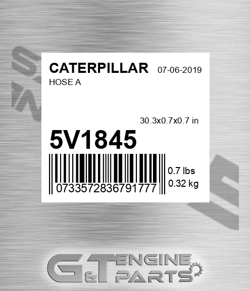 5V1845 Hose A for CATERPILLAR