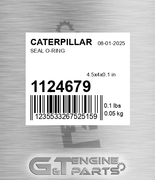 112-4679 Seal O-ring for CATERPILLAR