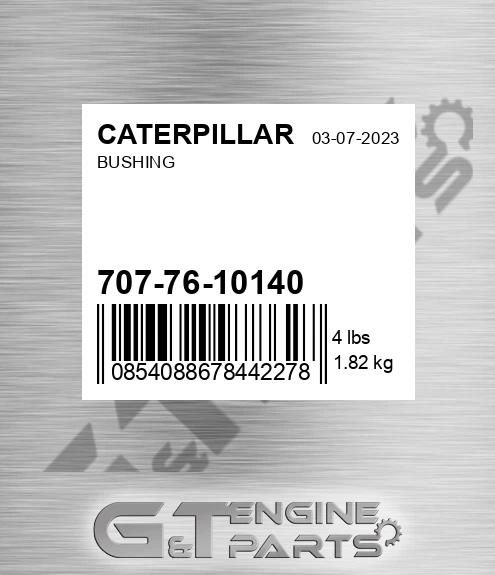 7077610140 Bushing for CATERPILLAR