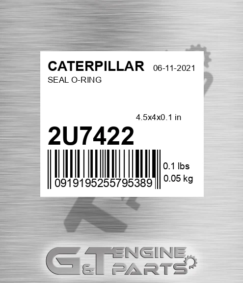 2U-7422 Seal O-ring