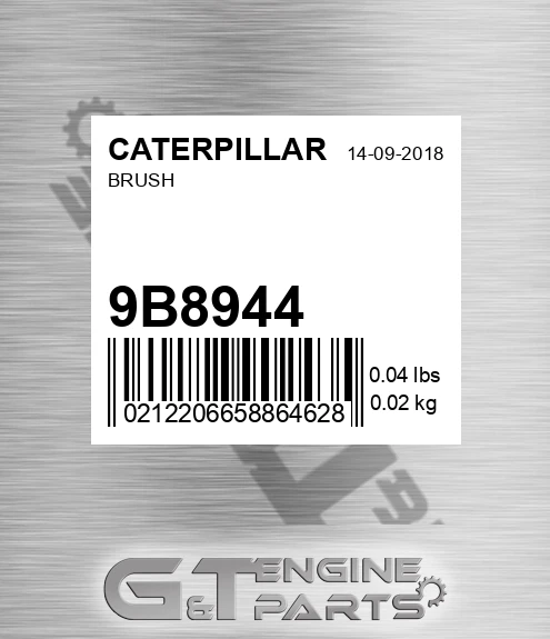 9B8944 Brush for CATERPILLAR