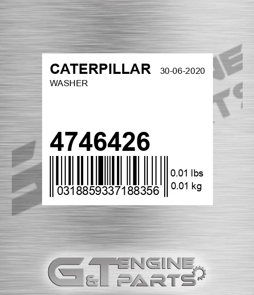 474-6426 Washer for CATERPILLAR
