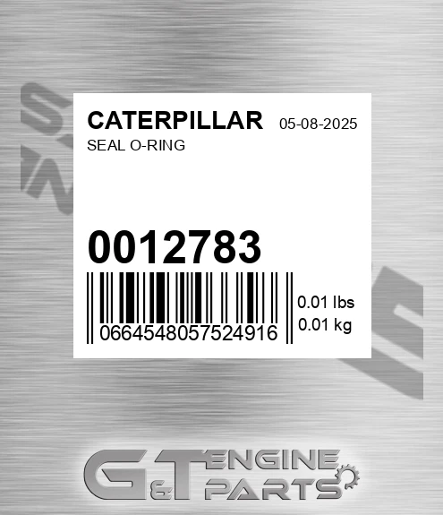001-2783 Seal O-ring