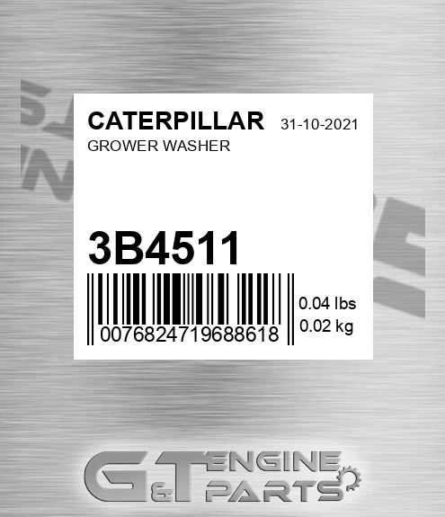 3B-4511 Grower Washer for CATERPILLAR
