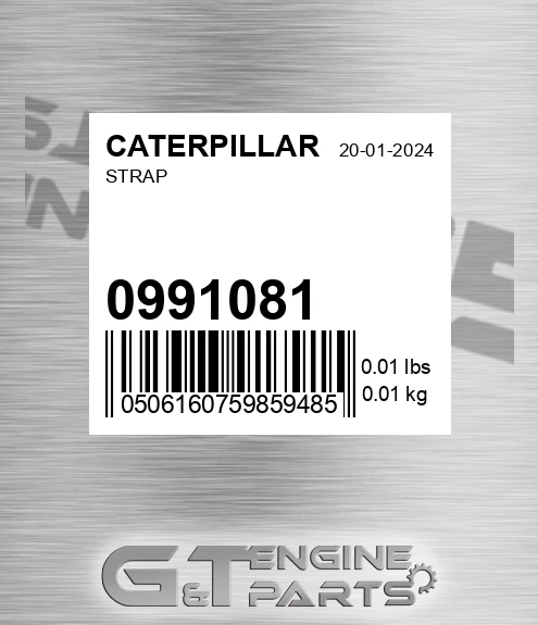 099-1081 Strap for CATERPILLAR