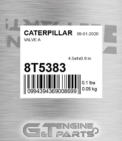 8T5383 Valve A