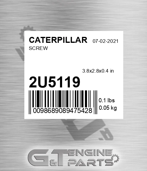 2U5119 Screw