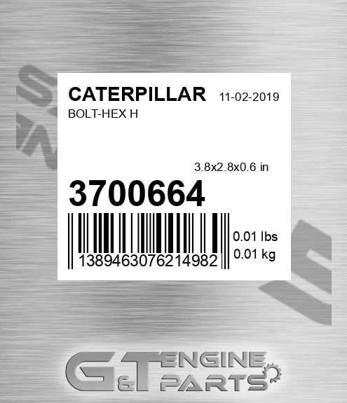 3700664 Bolt-hex H