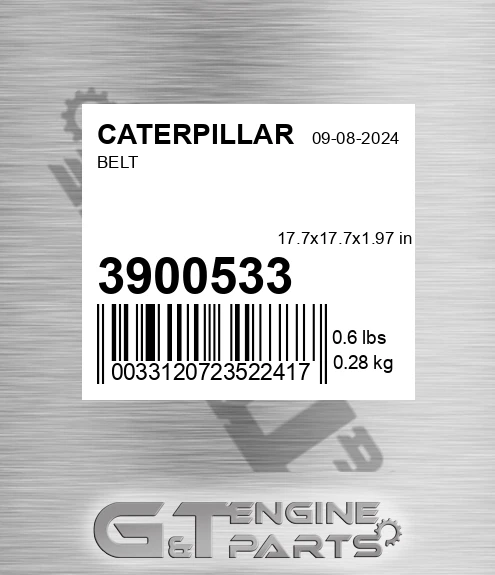 3900533 Belt