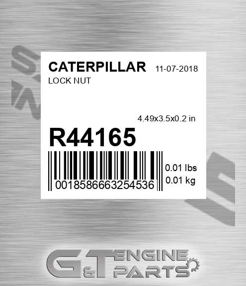 R44165 Lock Nut