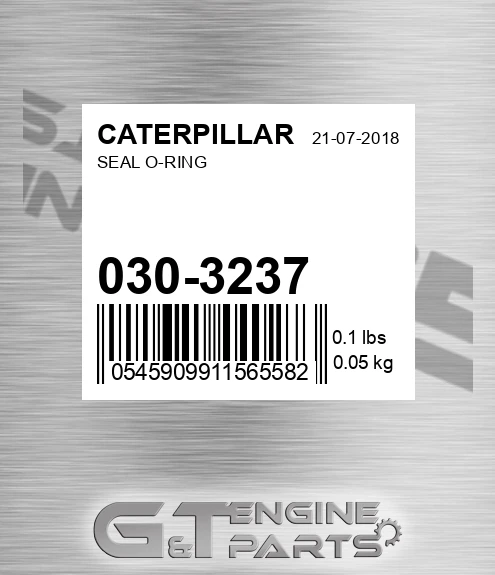 030-3237 Seal O-ring for CATERPILLAR
