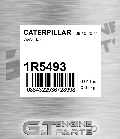 1R-5493 Washer for CATERPILLAR
