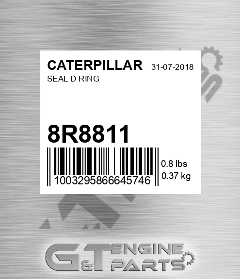 8R-8811 Seal D Ring for CATERPILLAR