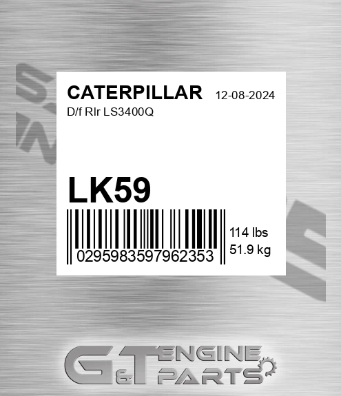 LK59 D/f Rlr Ls3400q