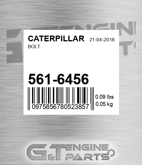 561-6456 Bolt