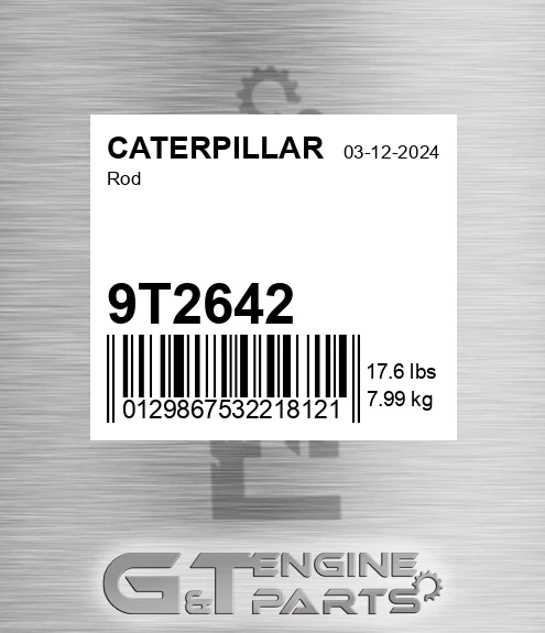 9T2642 Rod