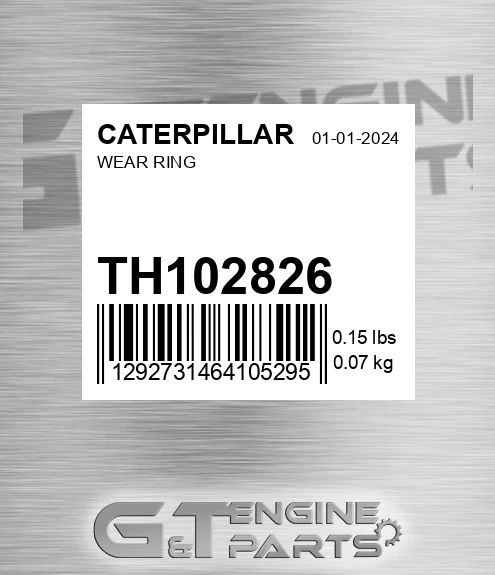 TH102826 Wear Ring for CATERPILLAR