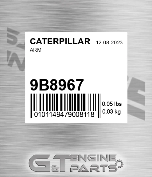 9B8967 Arm for CATERPILLAR