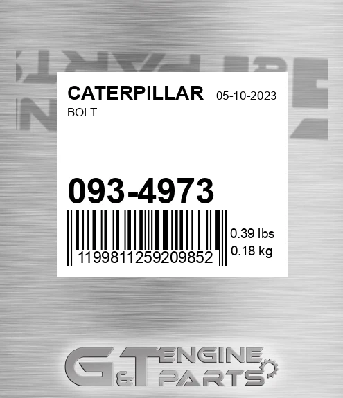 093-4973 Bolt