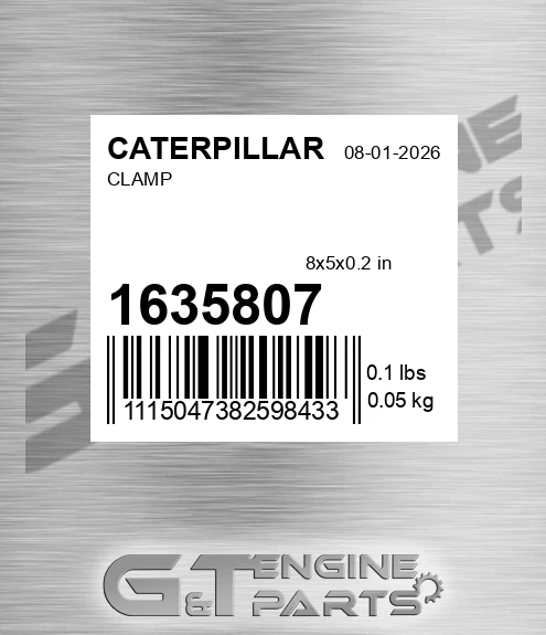 163-5807 Clamp