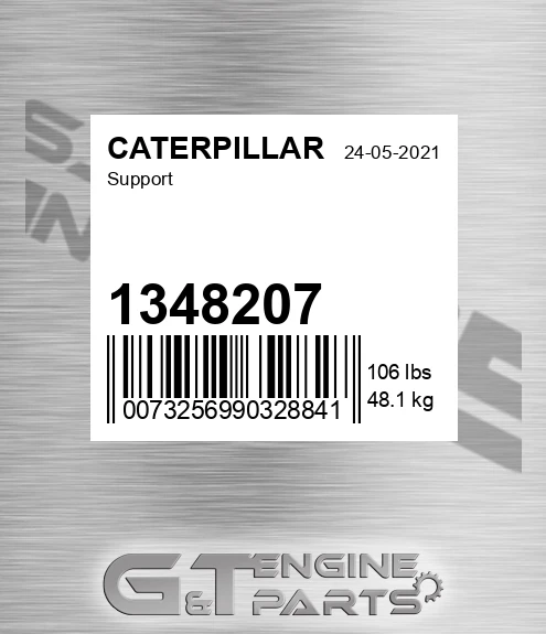 1348207 Support for CATERPILLAR