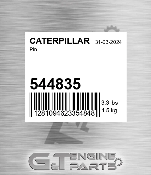 544835 Pin for CATERPILLAR