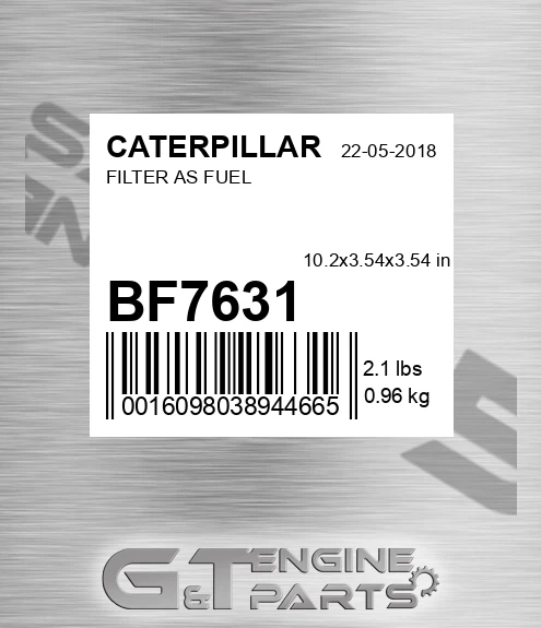 BF7631 CATERPILLAR Filter As Fuel