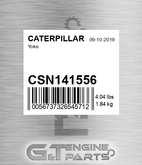 CSN141556 Yoke