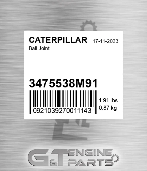 3475538M91 Ball Joint