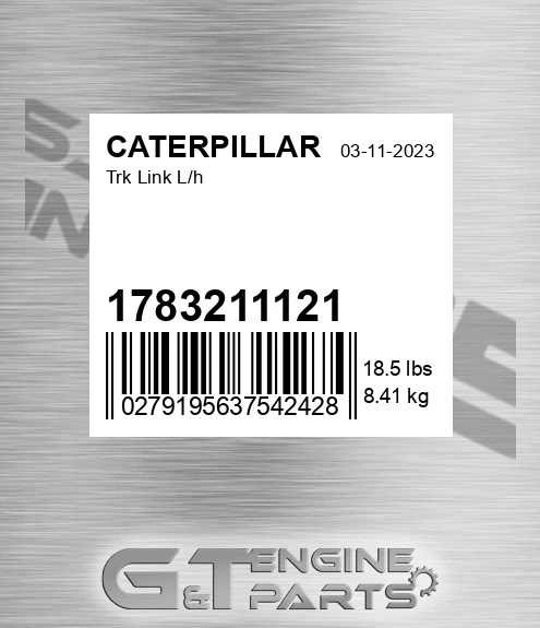 178-32-11121 Trk Link L/h for CATERPILLAR