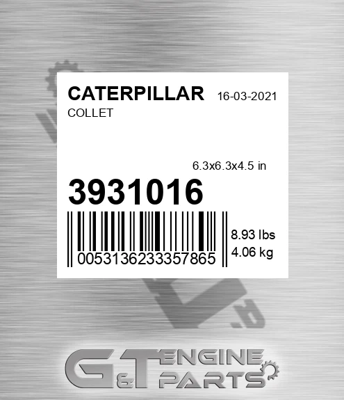 393-1016 Collet
