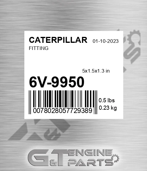 6V-9950 Fitting for CATERPILLAR