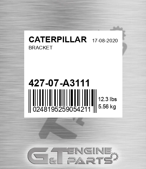 427-07-A3111 Bracket